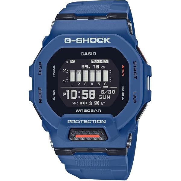 CASIO G-Shock GBD-200-1JF [20 ATM Water Resistant G-Squad] Watch